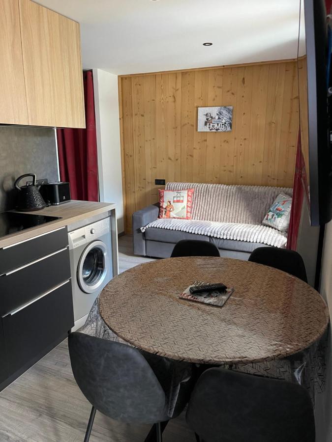 Appartement F2 Aux Glieres Bourg-Saint-Maurice Bagian luar foto